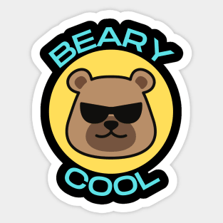 Beary Cool | Bear Pun Sticker